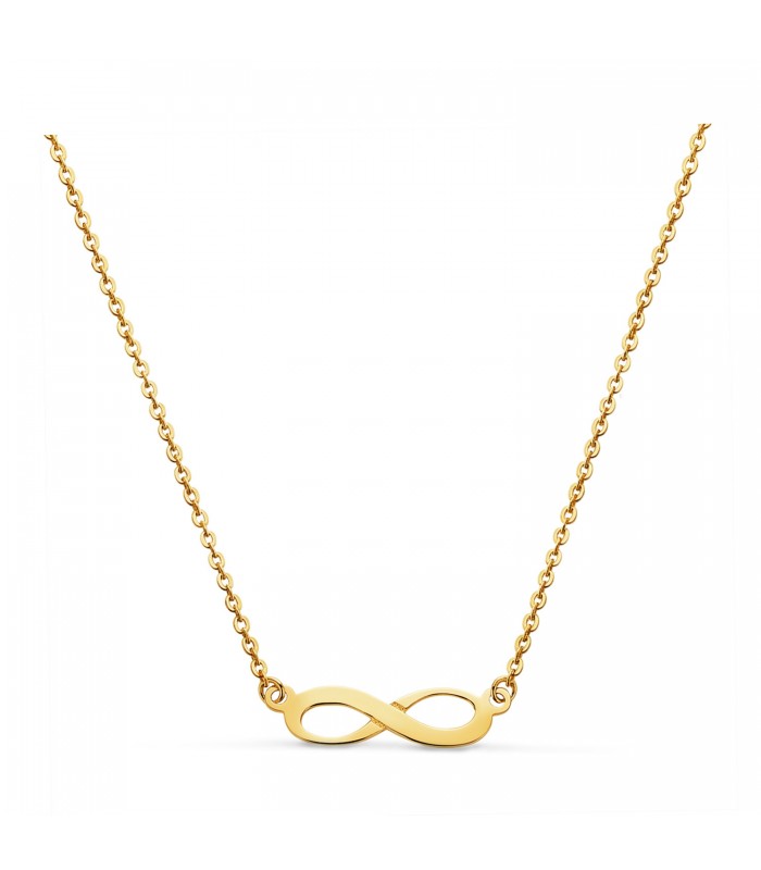 Infinity-Halskette & Ketten mit Unendlichkeitszeichen online kaufen | Kette mit Anhänger 18-karätigem Gold