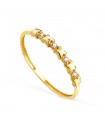 Anello  donna Helin oro 18kt zirconi