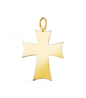 Croix en or 18 carats, symbole allemand de l'Ordre teutonique. Dimensions : 26,5 x 20 mm