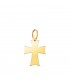 Croce a forma patente in oro 18 kt, simbolo tedesco dell'Ordine Teutonico. Dimensioni: 17,5 x 12,5 mm