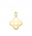 Colgante Cruz matrimonial oro 18K 15,5mm