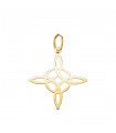 Pendentif nœud de sorcière Or 750 22mm