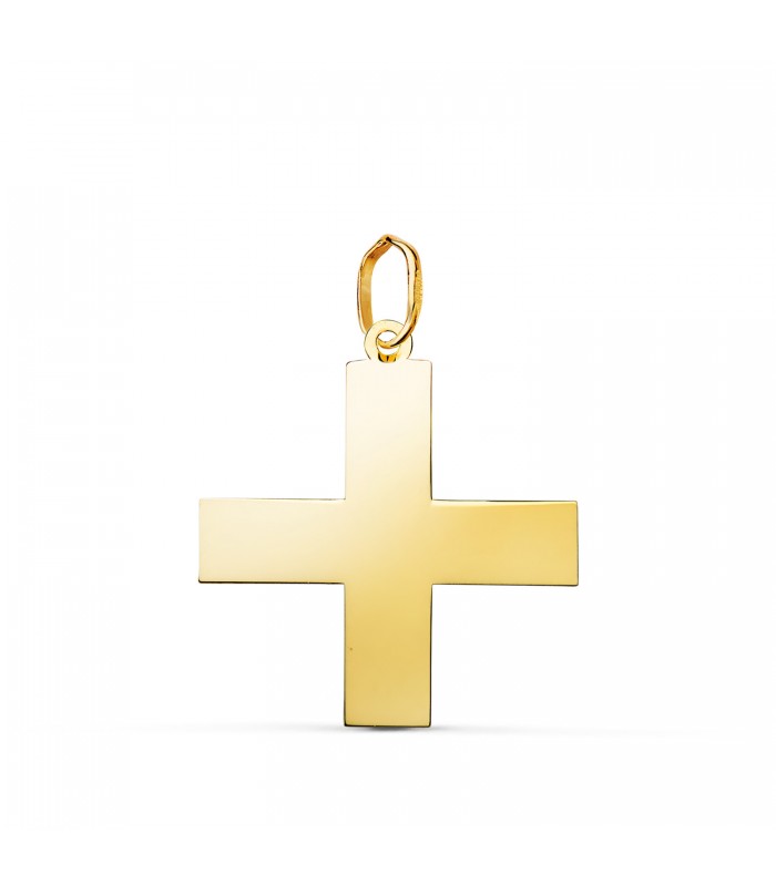 Griechisches Kreuz Anhänger 22 mm 750er | Religiöser Schmuck und christliches Kreuz