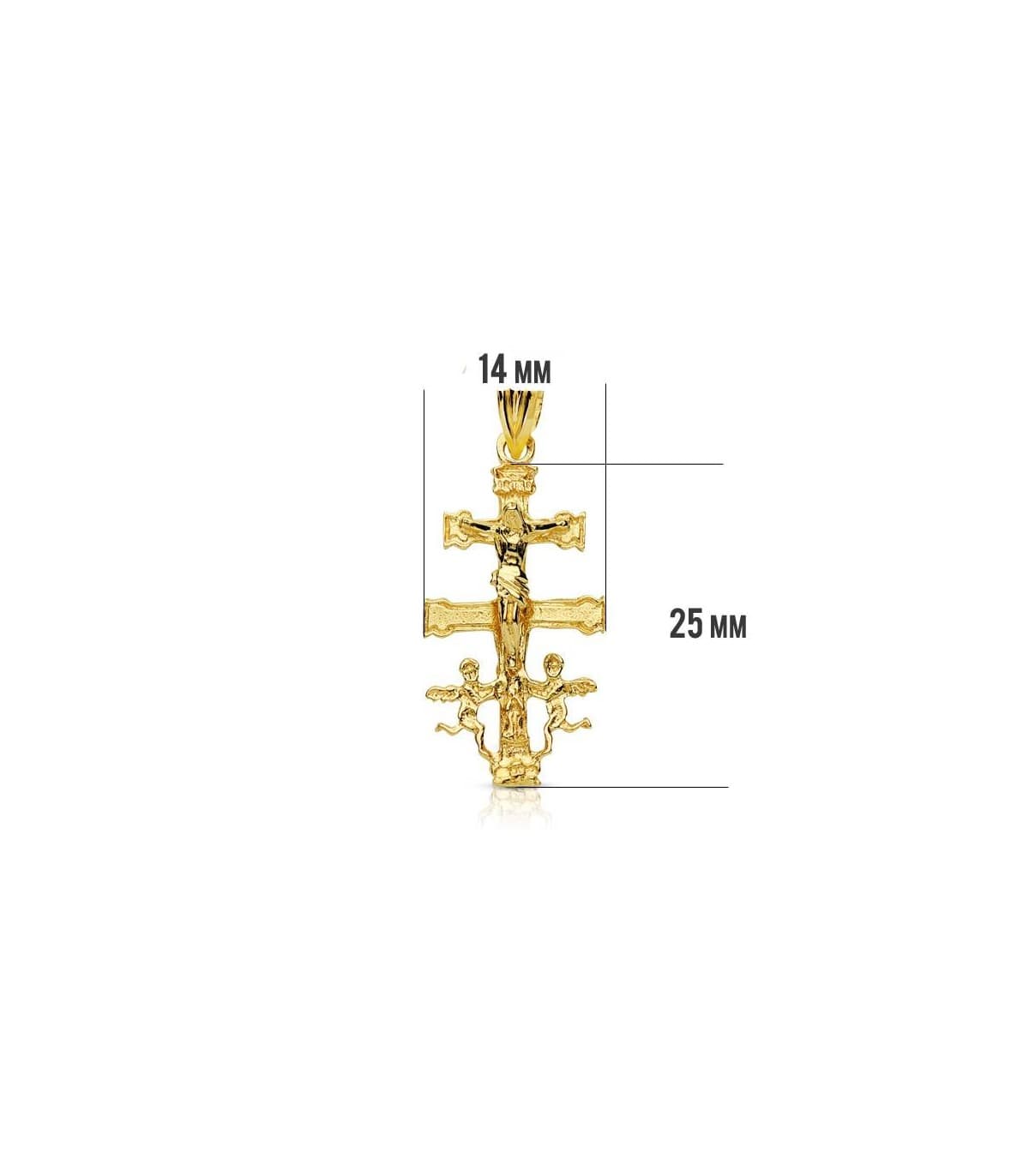 Croix Caravaca 18 K M