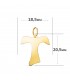 Croce Francescana, Tau o di Sant'Antonio in oro giallo 18 kt 20,5mm