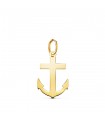 Anhänger Kreuz Anker 750 Gold, 18mm | 22515-17