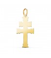 Colgante Cruz de Caravaca oro 18K 27mm
