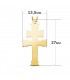 Patriarchenkreuz, Symbol von Caravaca und Lothringer | Goldanhänger – christlicher Anhänger und Kruzifix