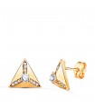 Orecchini oro 18Kt Giza 10mm
