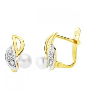 Pendientes oro BI Petra
