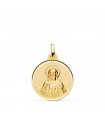 Jesus Anhänger Gelbgold 18 Karat P5004-118