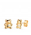 Bären-Ohrringe 750er Gold | Yogui 7mm