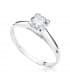 Solitaire blanc Adaggio 18 Carats