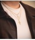 Chaîne en or jaune 750/1000 avec maille Forçat 2 mm 18 K 60 cm - Bijoux en ligne