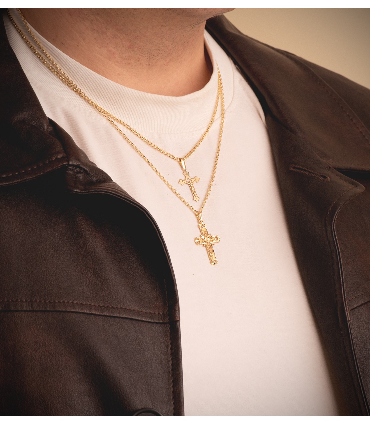 Chaîne en or jaune 750/1000 avec maille Forçat 2 mm 18 K 60 cm - Bijoux en ligne