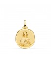 Medaille Hl. Therese von Lisieux 750 Gold - P9812-118