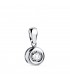 Diamant-Anhänger aus 750 Weißgold | Halskette Delicia 0.325 ct – eleganter Schmuck für Damen