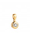 Ciondolo punto luce Delicia 0.150ct Oro 18kt