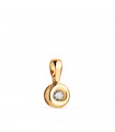 Pendentif diamant Délice 0.100ct Or jaune 750