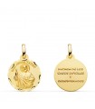 Hl. Judas Thaddäus Medaille 750 Gold P8080-316