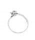 Solitaire blanc Dissole 18 Carats