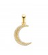 Anhänger Damen Mond 750er Gelbgold 22016-5 - Schmuck online kaufen