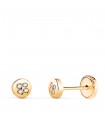 Pendientes oro amarillo Elma 18 Ktes