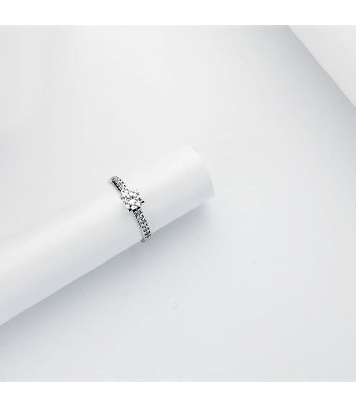Solitaire blanc Florienze 18 Carats