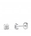 Orecchini Fulca oro bianco 18 Kt