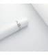Solitaire Georgina Or Blanc 18 Carats
