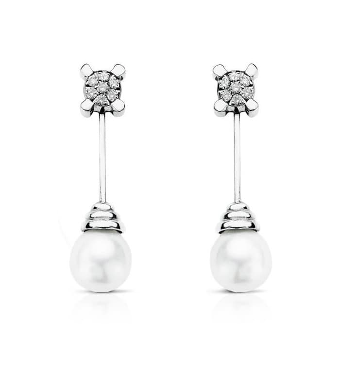 Boucles d'oreilles Dacil 0.250 ct 18 K