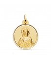 Sacré Coeur de Jésus Biseau Or 18K 24 mm