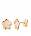 Ohrringe 750 Gold 18860 Blume