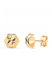 Pendientes oro amarillo Evita 7mm 18K