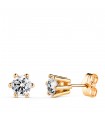 Pendientes Achlys 6 mm 18 Ktes