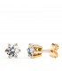 Pendientes Achlys 6.5 mm 18 Ktes