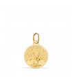 Médaille Arbre de Vie Or 18K 14 mm