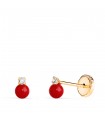 Kinder-Ohrringe 750er Gold  N3965-3ATC