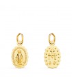 Médaille Miraculeuse Or Jaune 14K 12mm