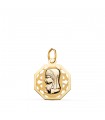 Medaglietta Madonnina traforata 9 Kt
