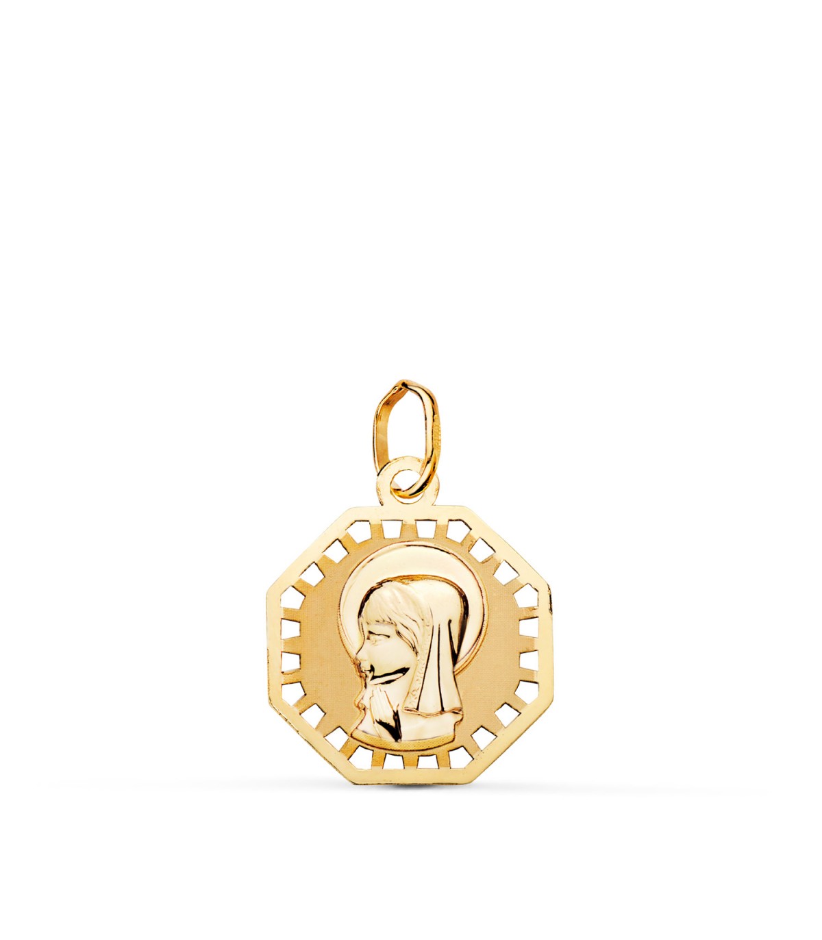 Anhänger 750er Gold Jungfrau Maria 16627