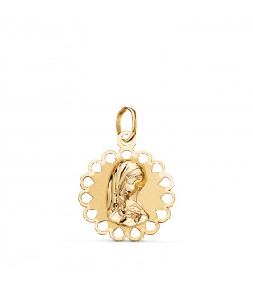 Anhänger 750er Gold Jungfrau Maria 16656