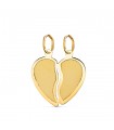 Pendentif Coeur Brisé Or 18K