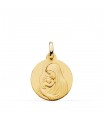 Medaglia Madonna de Botticelli Oro 18kt 18mm