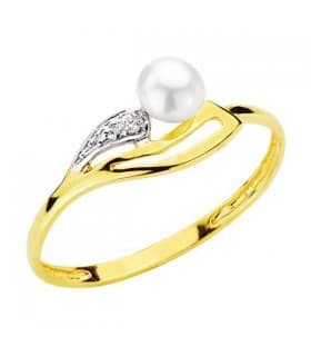 Bague Or Bicolore Pirmina 18 Carats. Bagues fille et enfants, bijoux en ligne.