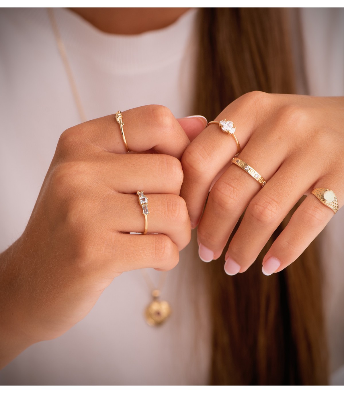 Diamant Ring 750 Gold P30187-2OADI | Intuition