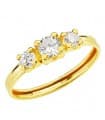Mädchen-Ring 750er Gelbgold 20687-2