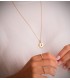 Pendentif porte-photo Cœur avec rubis | Pendentifs avec gravure, colliers personnalisés et cassolettes