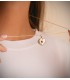 Portafotos Corazón Rubí Oro 18K | Colgantes con grabado, guardapelos y relicarios | Collar Mujer