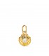 Ciondolo a forma di conchiglia con perla da 10 mm in oro giallo 18 kt | Ciondoli unisex online: per uomo, donna e bambini.